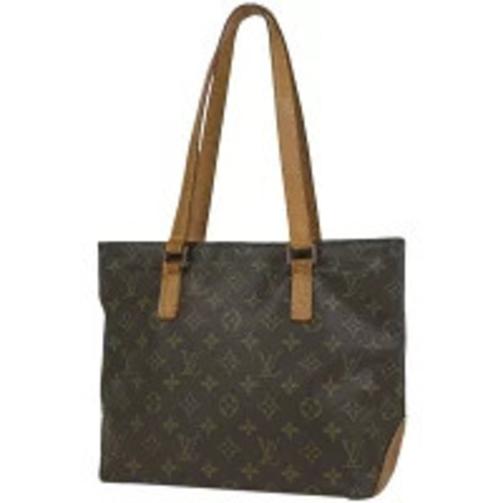 Louis Vuitton Cabas Piano Shoulder Bag Tote Monogram Brown